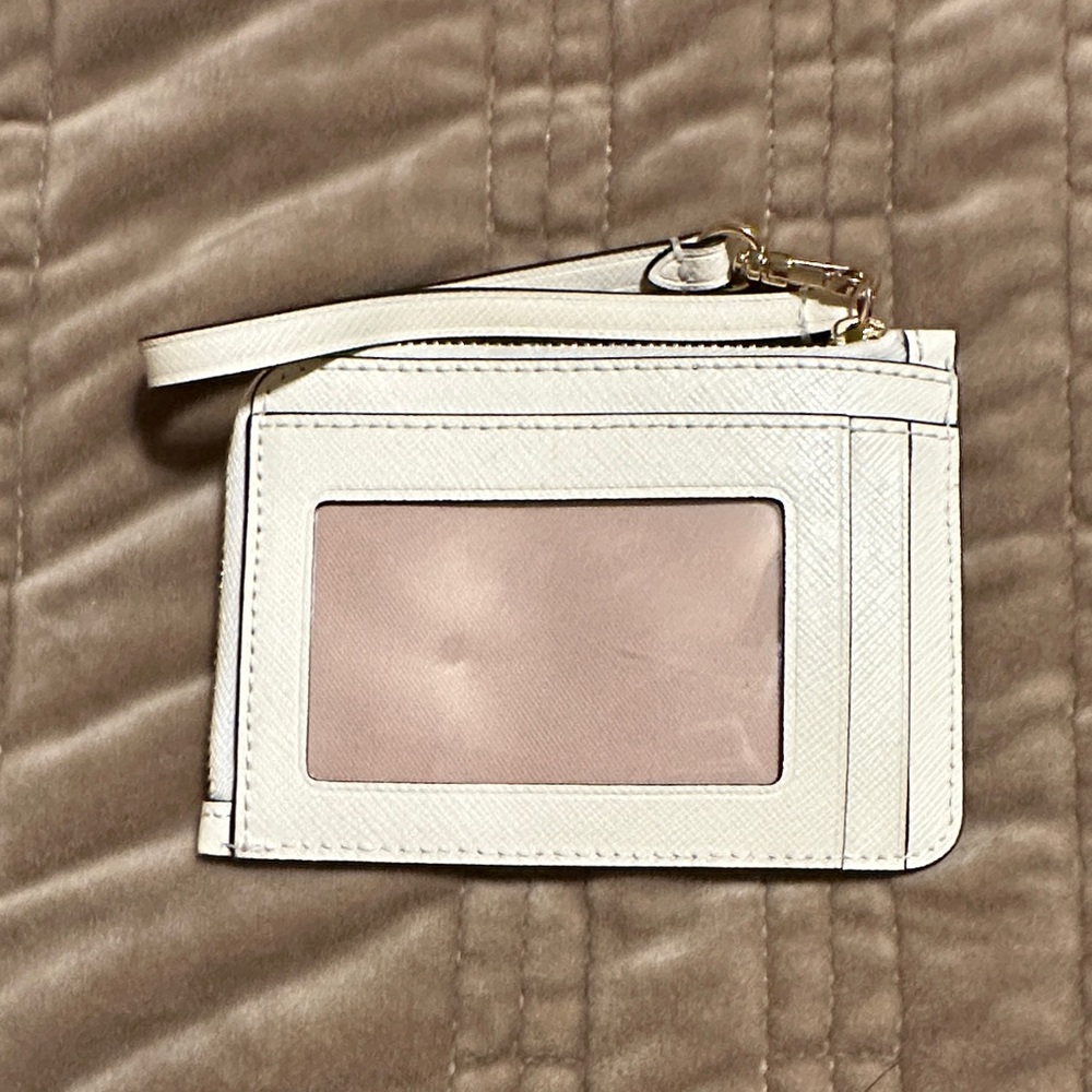 kate spade Cream Wristlet with Red Heart - Picture 2 of 3